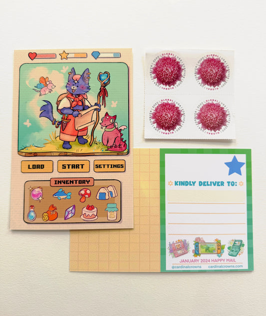 Adventure, Start? Postcard Print