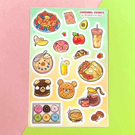 Big Breakfast Sticker Sheet