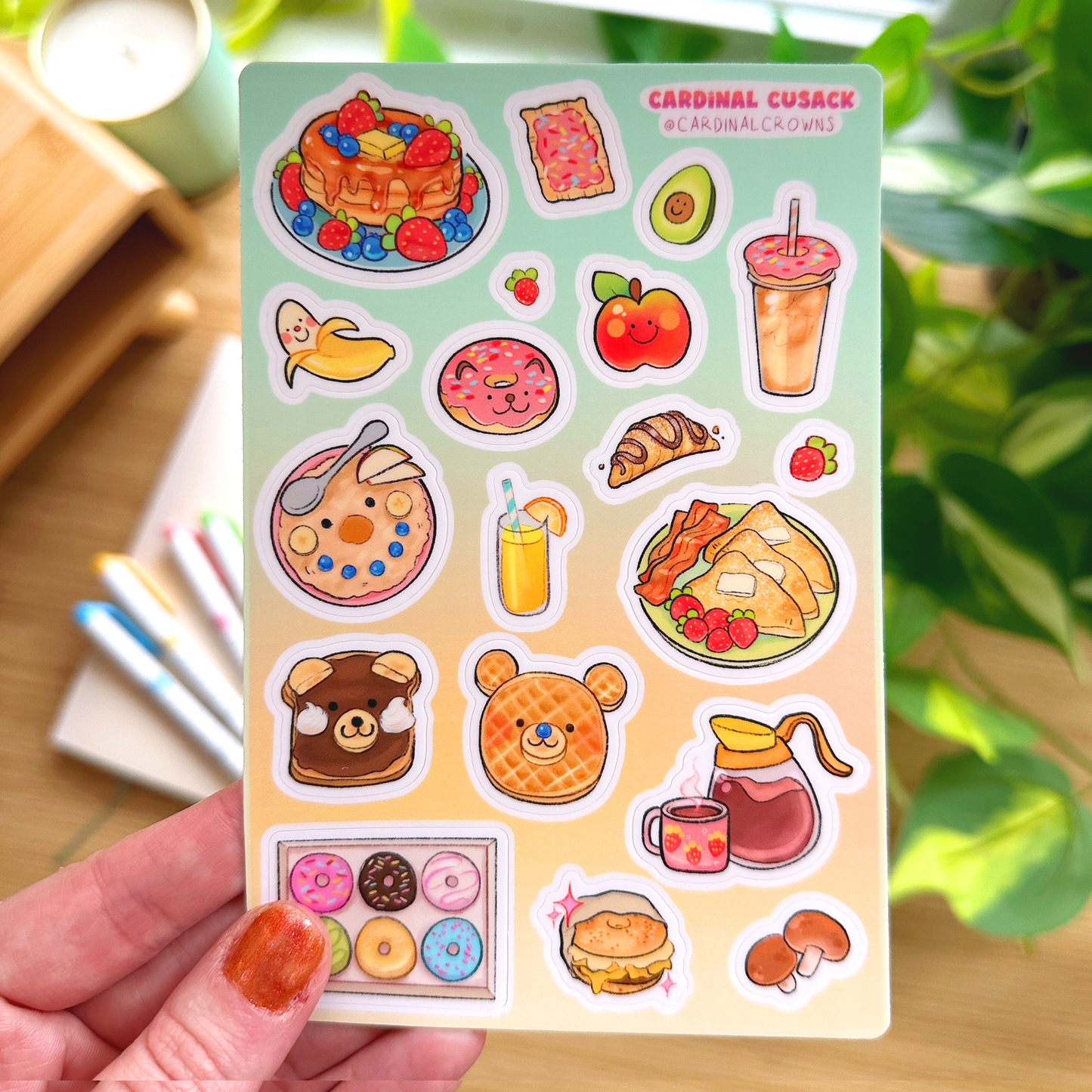 Big Breakfast Sticker Sheet