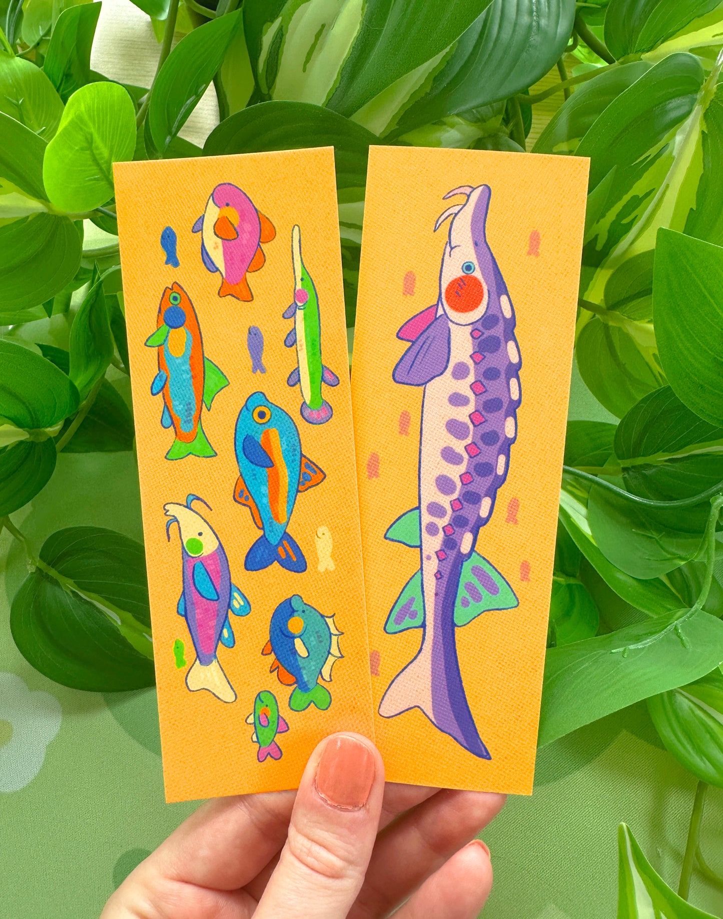 Sturgeon/Fishies Bookmark