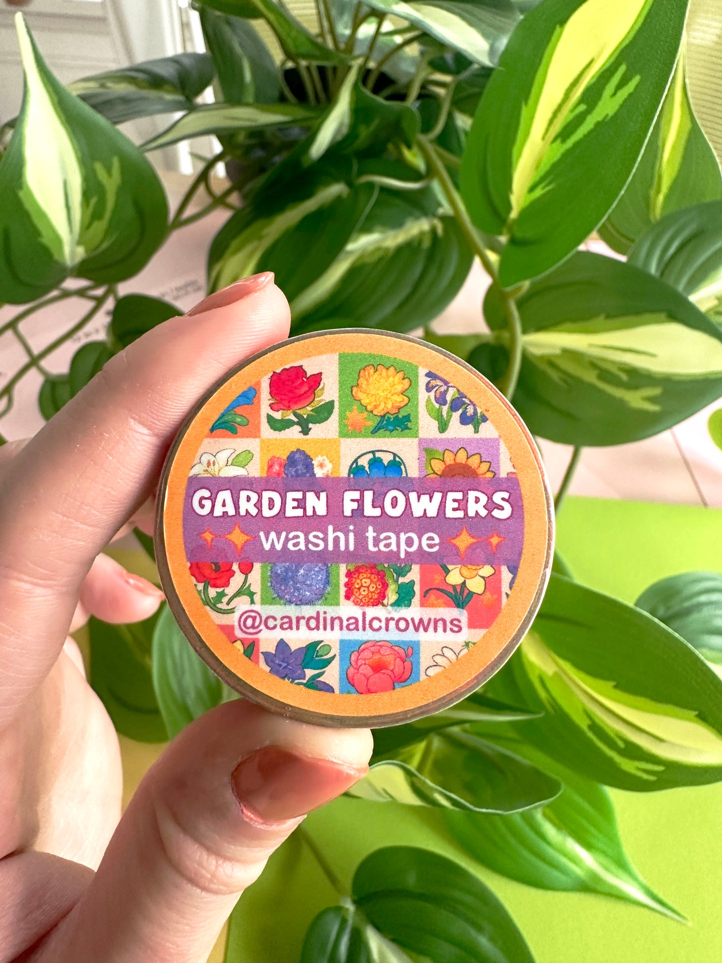 Garden Flowers Washi Tape