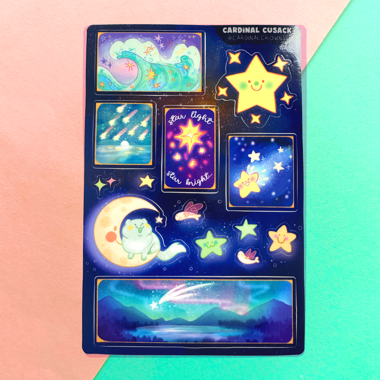 Northern Stars Sticker Sheet