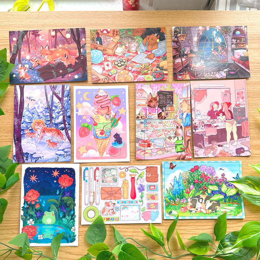 Postcard Print Pack 1
