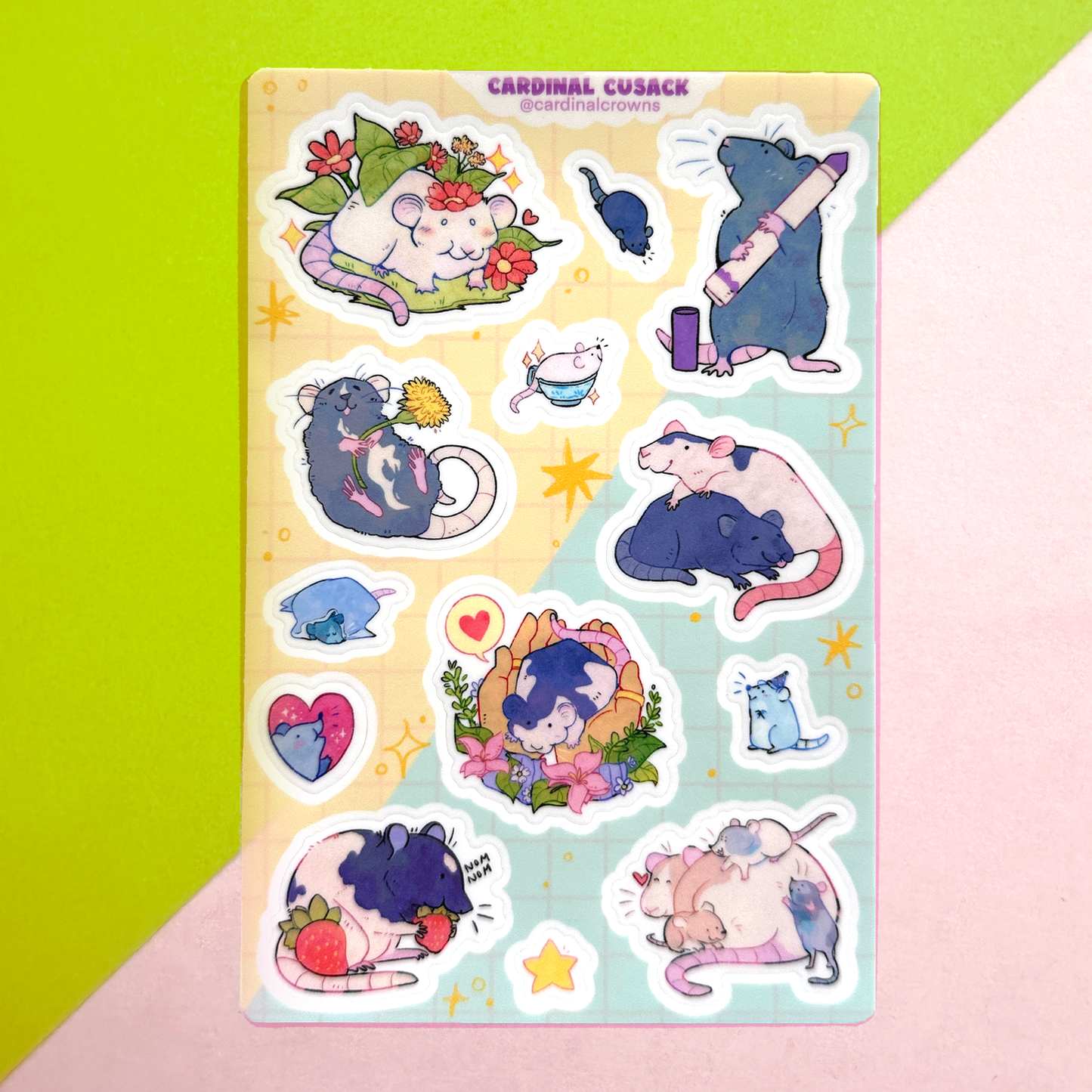 Rats Sticker Sheet
