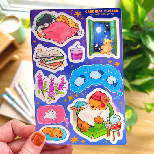 Sleepytime Sticker Sheet