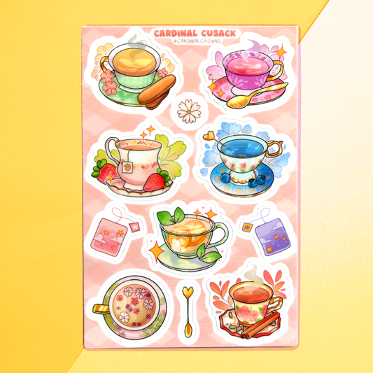 Teatime Sticker Sheet