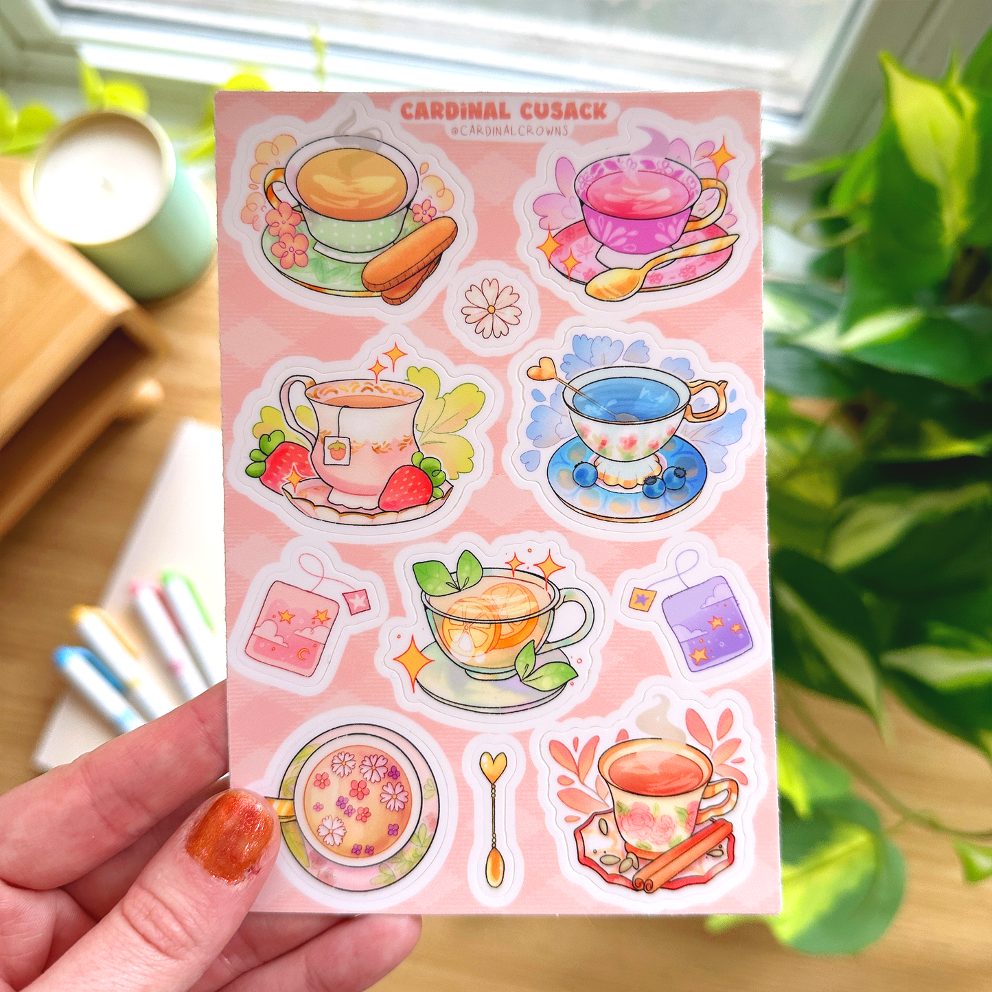 Teatime Sticker Sheet