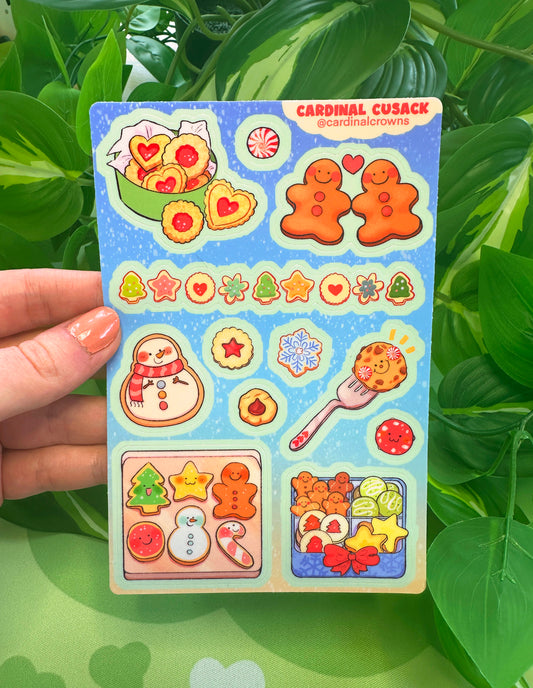 Winter Cookies Sticker Sheet