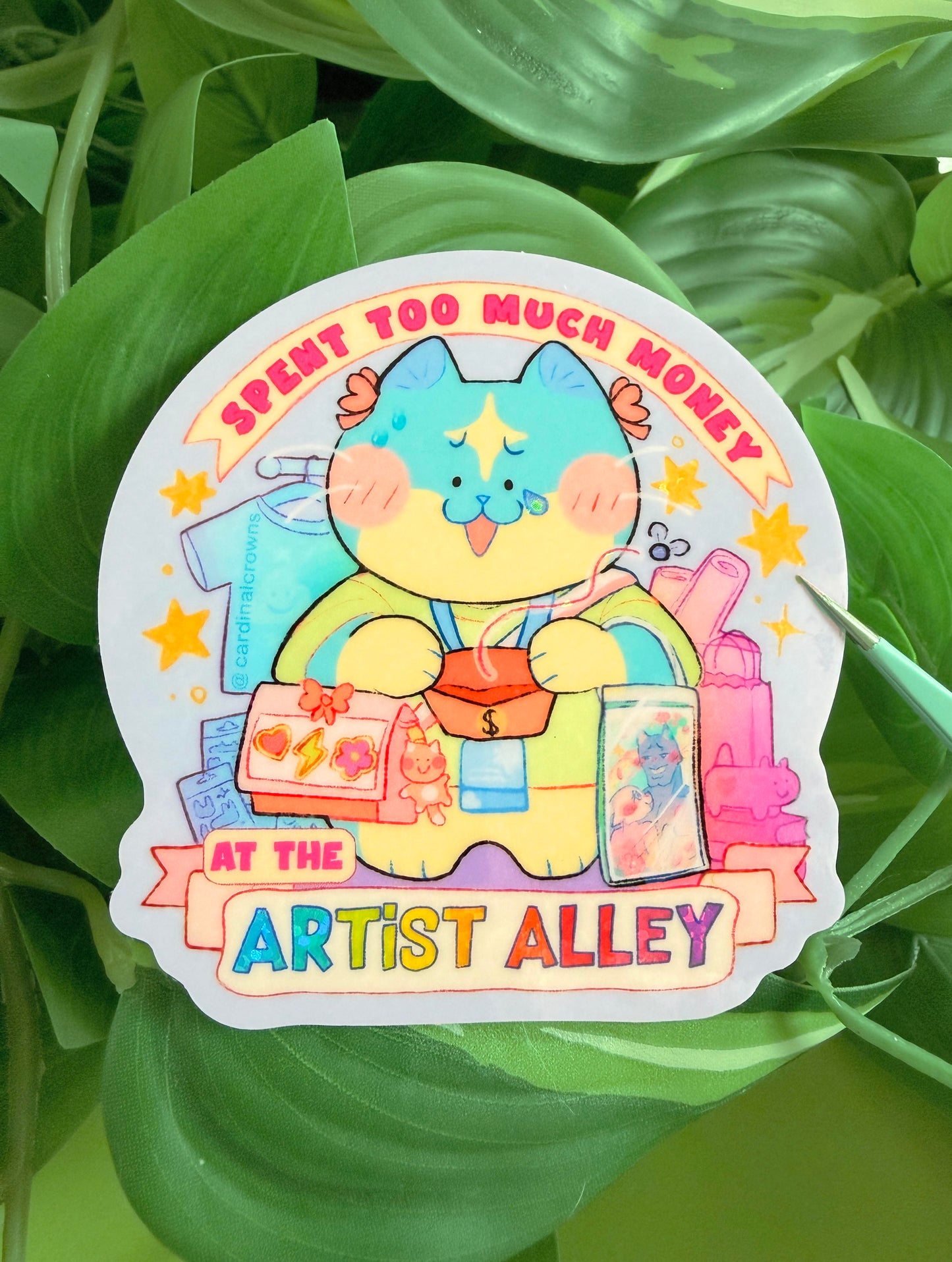 Artist Alley Sticker