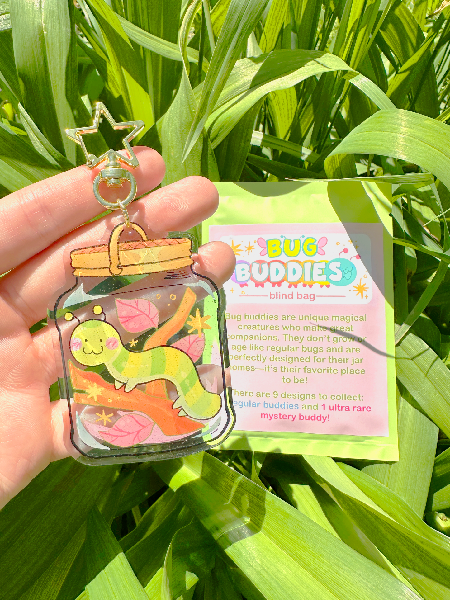 Bug Buddy Blind Bag - 3" Acrylic Keychain Charm