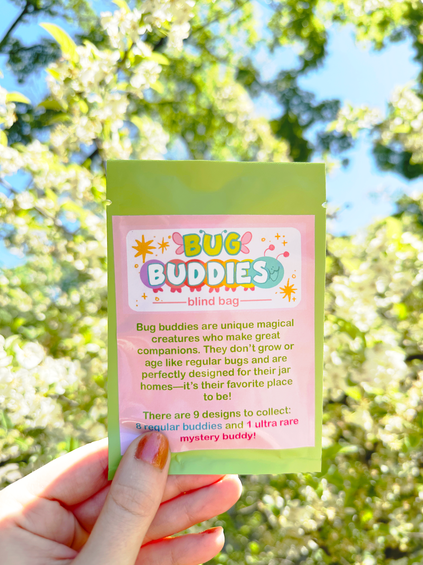 Bug Buddy Blind Bag - 3" Acrylic Keychain Charm