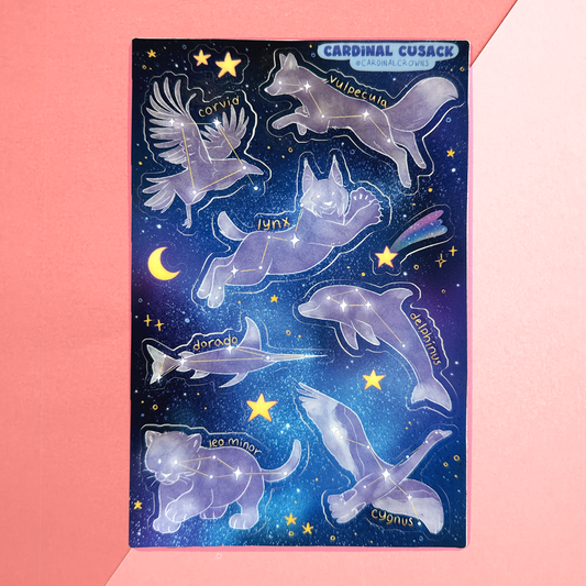 Constellations Sticker Sheet