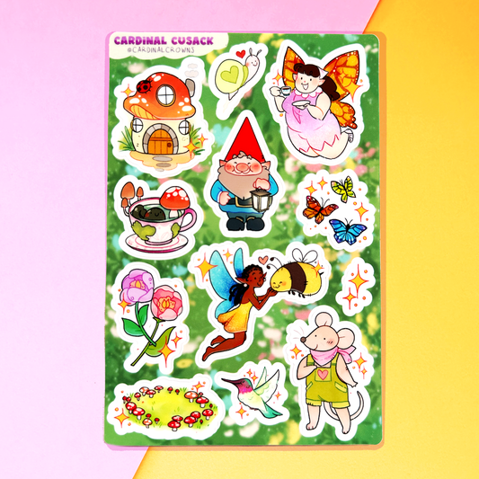 Enchanted Garden Sticker Sheet