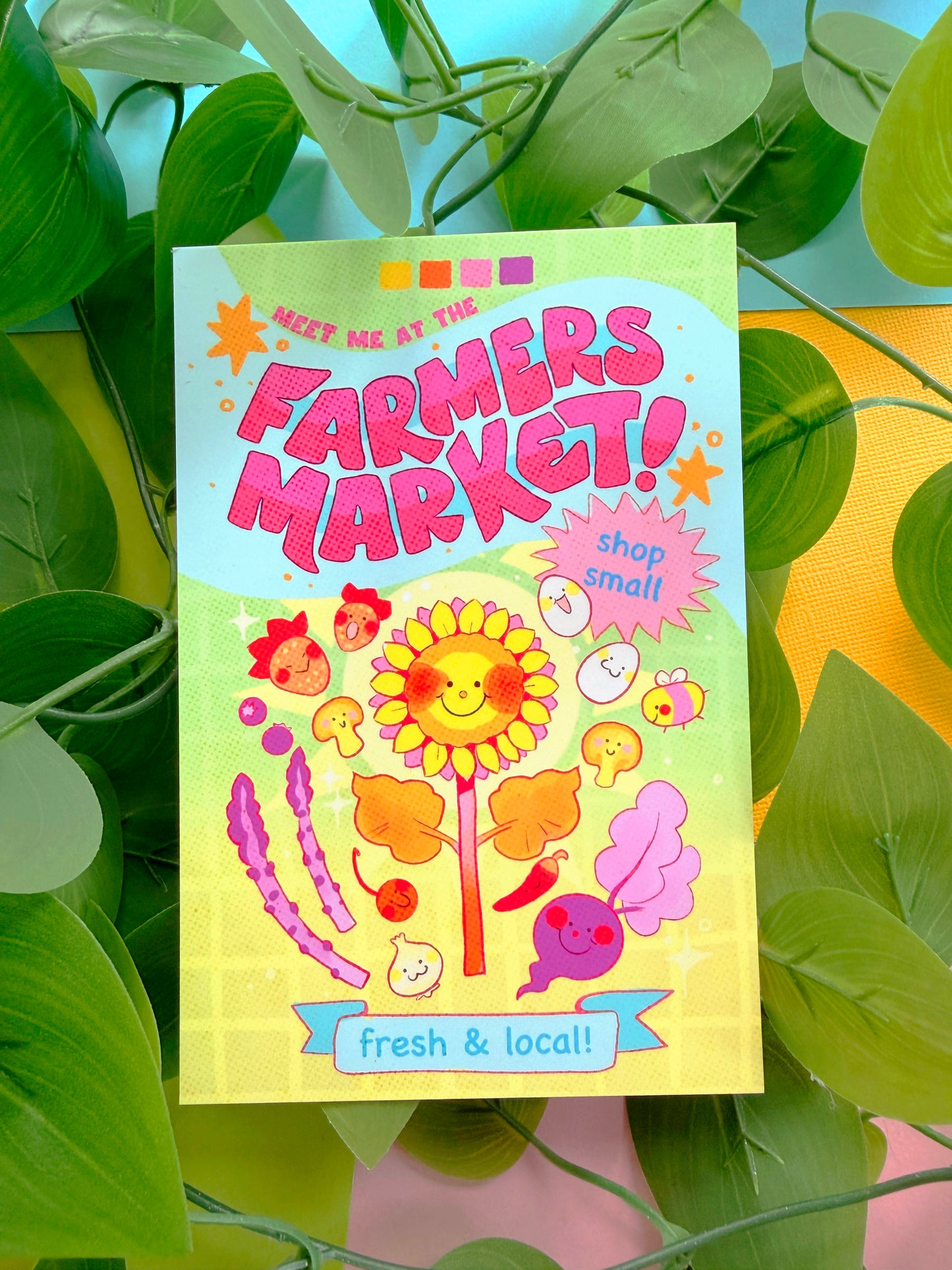 Farmers Market Mini Print