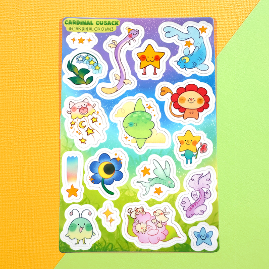 Moon Meadow Sticker Sheet