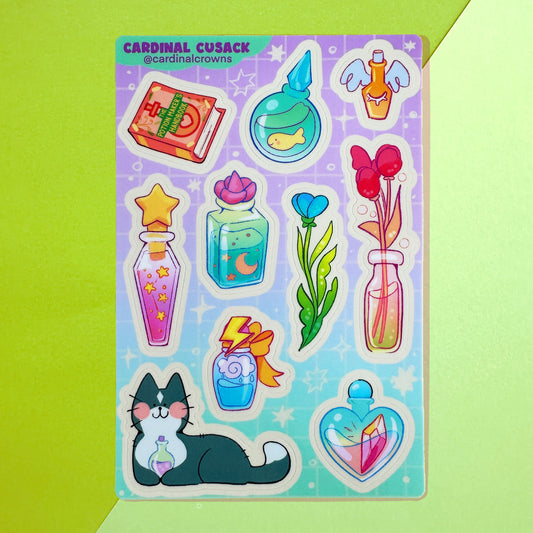 Potion Apothecary Sticker Sheet