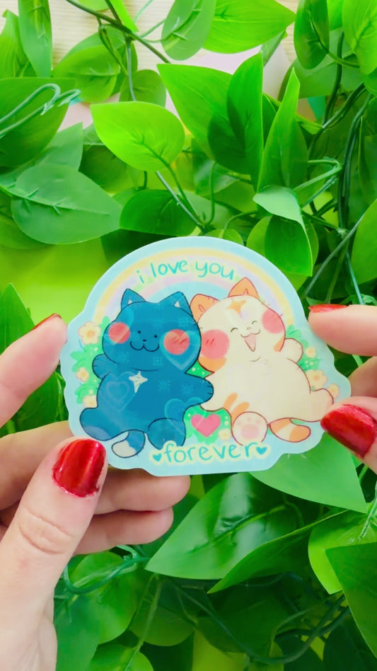I Love You Forever Sticker