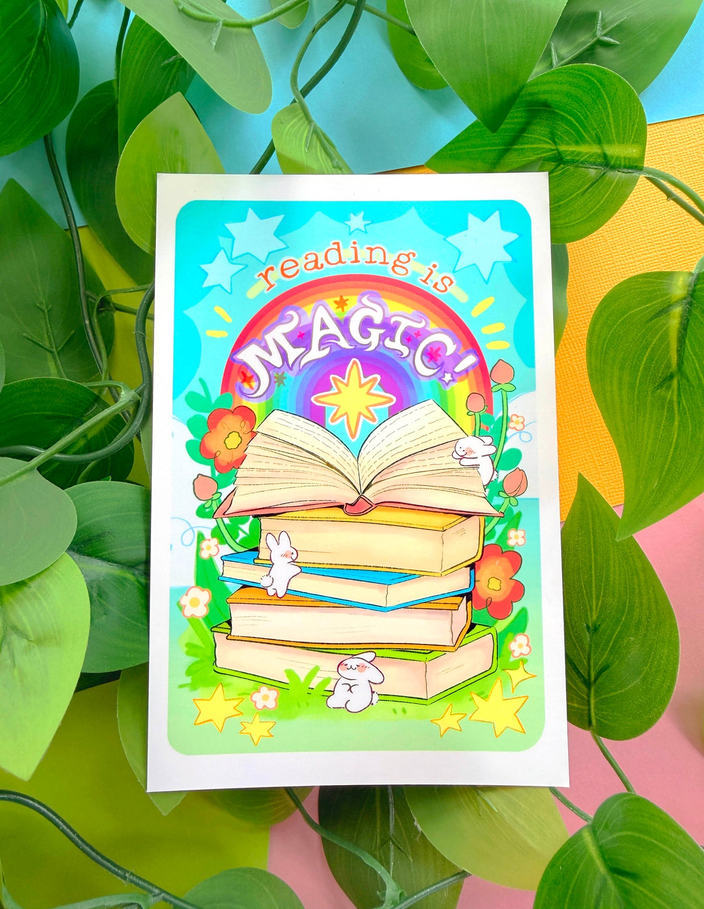 Reading is Magic Mini Print
