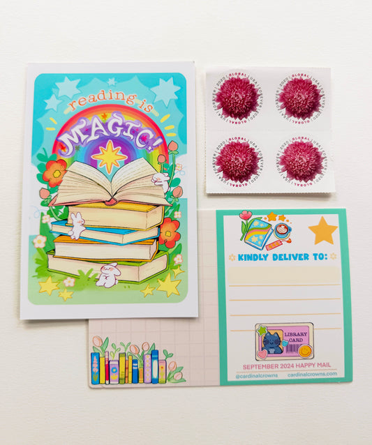 Reading is Magic Mini Print