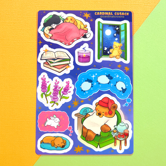 Sleepytime Sticker Sheet