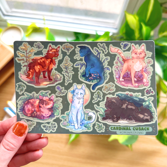 Medicine Cats Sticker Sheet