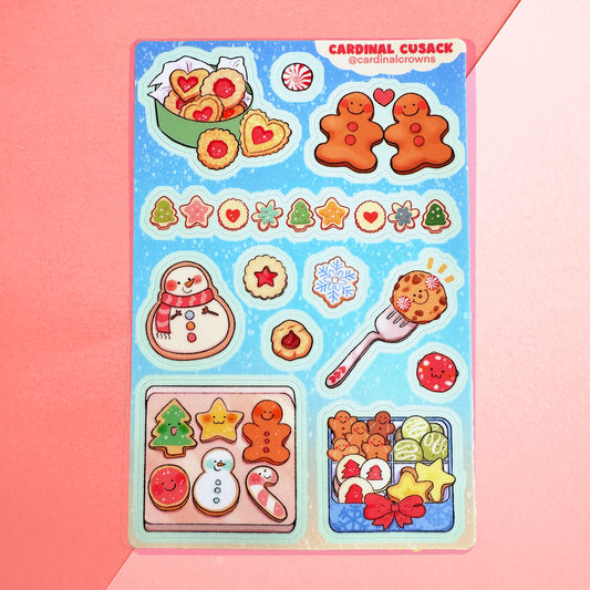 Winter Cookies Sticker Sheet